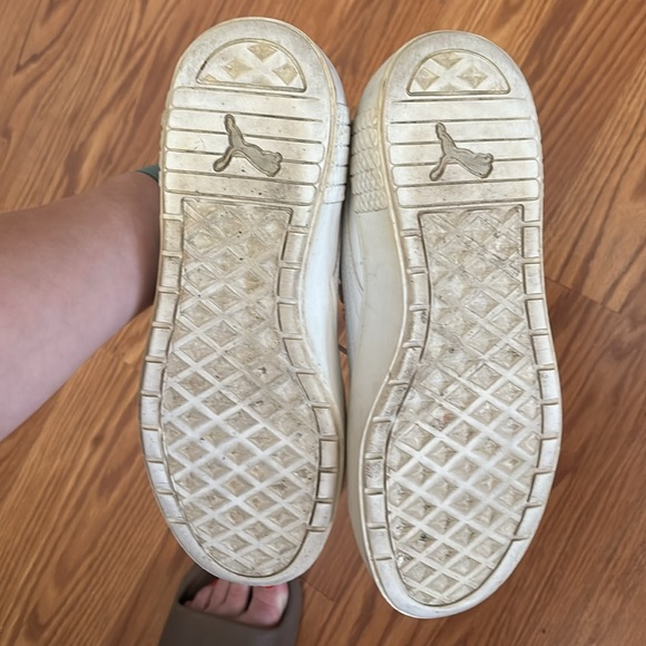 Puma Platform White Sneakers size 9 - Picture 5 of 9